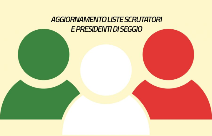 AGGIORNAMENTO LISTE DEI PRESIDENTI E SCRUTATORI DEI SEGGI ELETTORALI